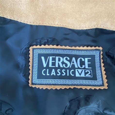 versace dinner jacket suede|Versace suede jacket.